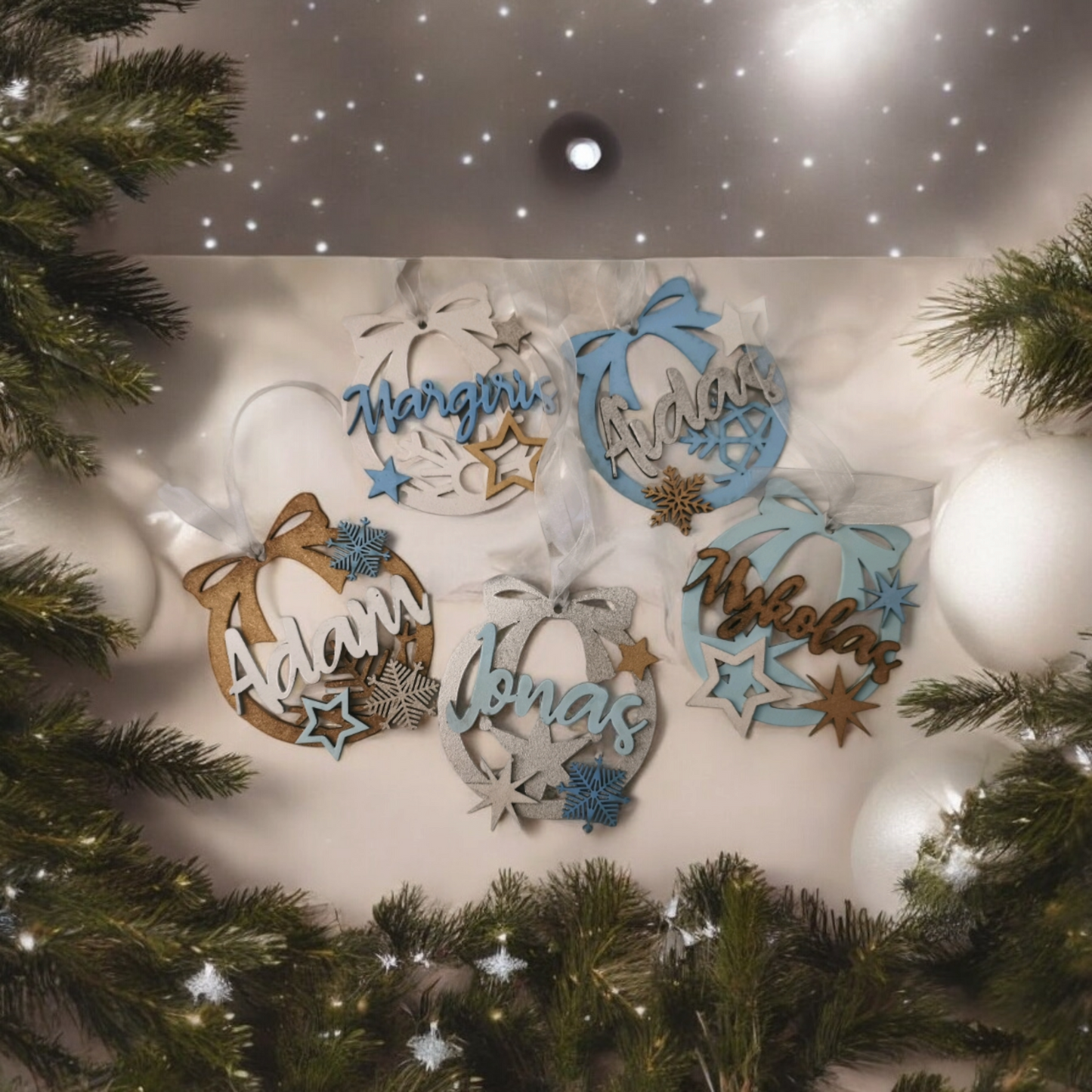 Deluxe Xmas Tree Decorations