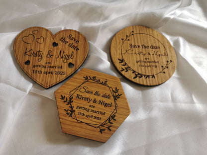 'Save the Date' Coasters - Pack of 10