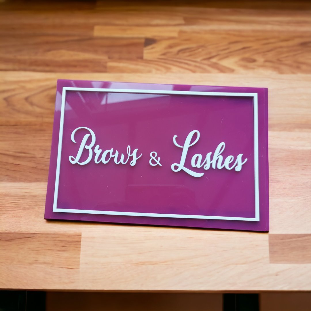 Office/Salon Door signs