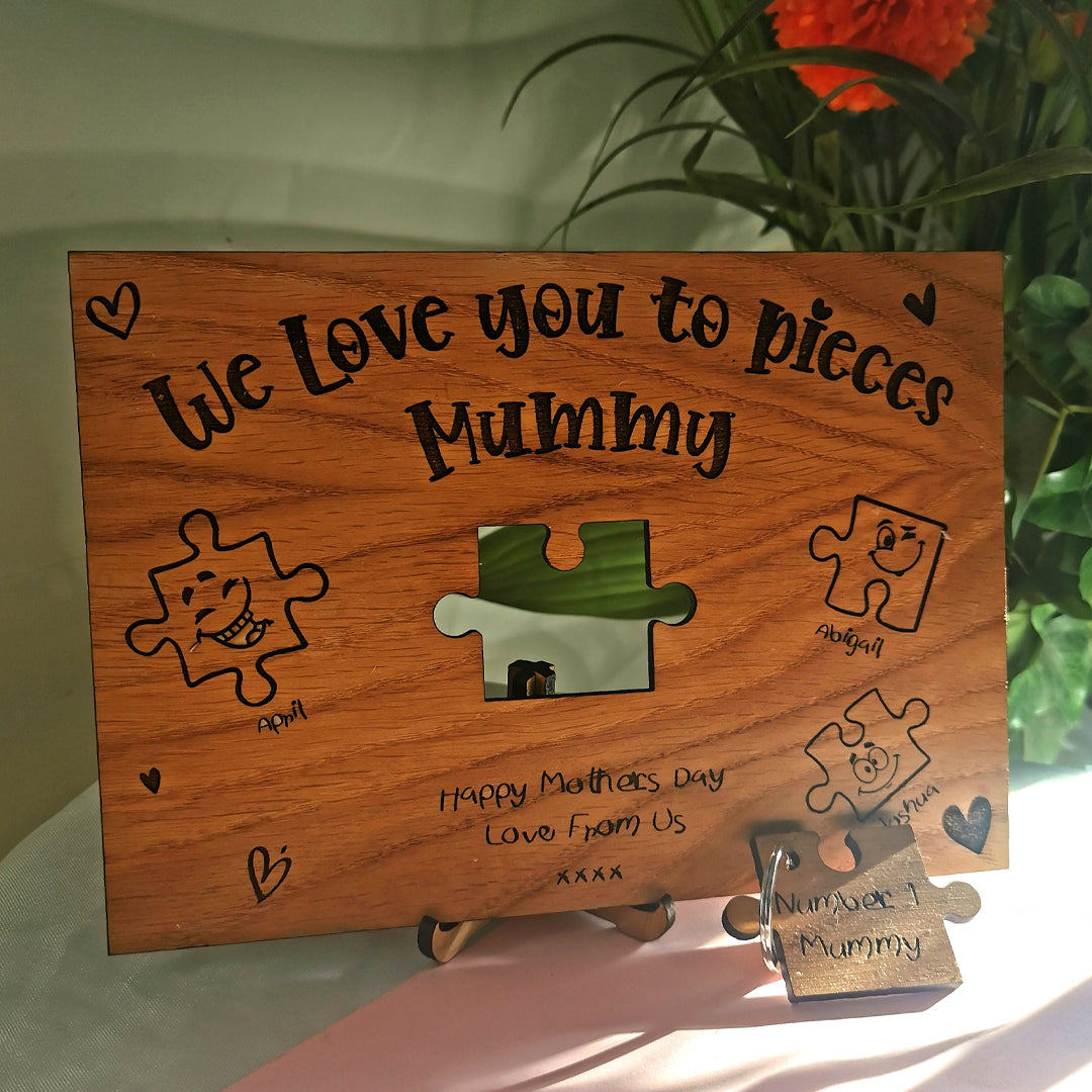 Bespoke Laser Cut Greetings Card