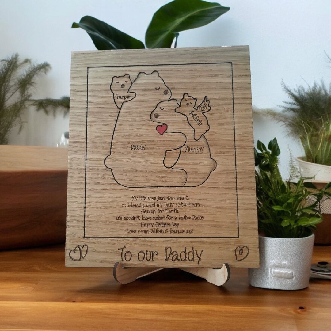 Bear Family Puzzle Gift