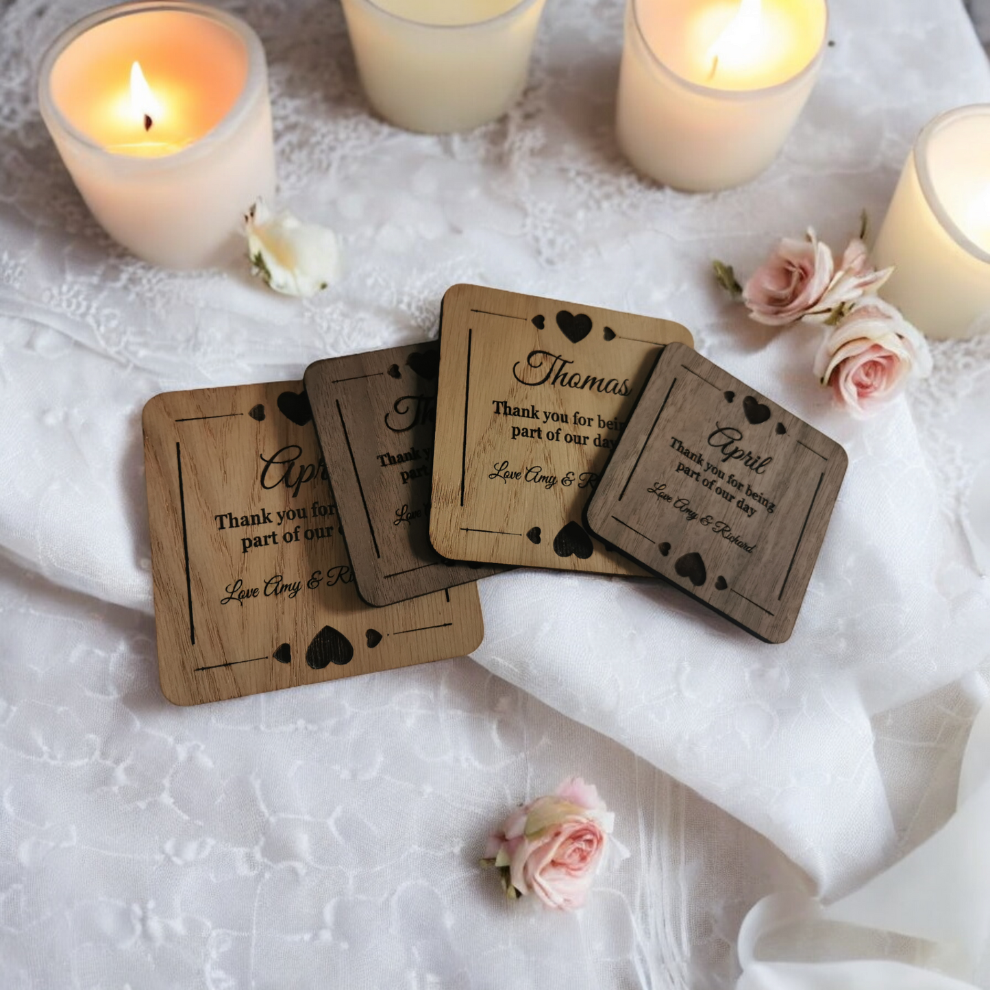 'Save the Date' Coasters - Pack of 10