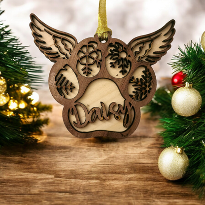 Cat/Dog Paw Xmas Tree Decorations